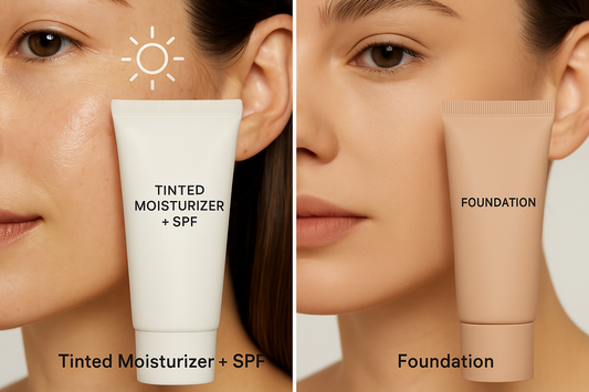 Tinted Moisturiser with SPF vs Foundation: What’s Better?