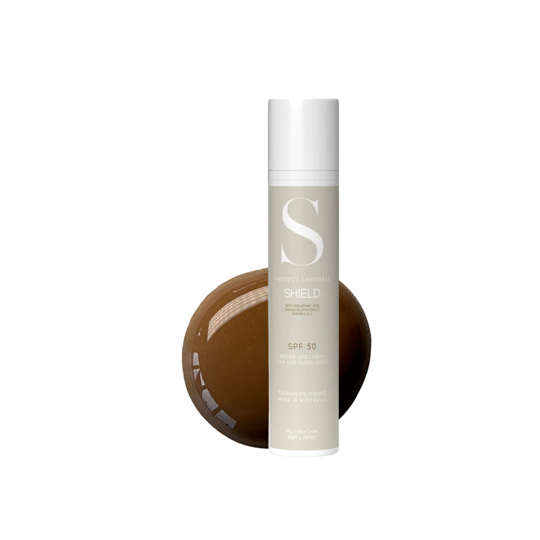 SIRCLE SHIELD Bronze tinted day cream, SPF 50