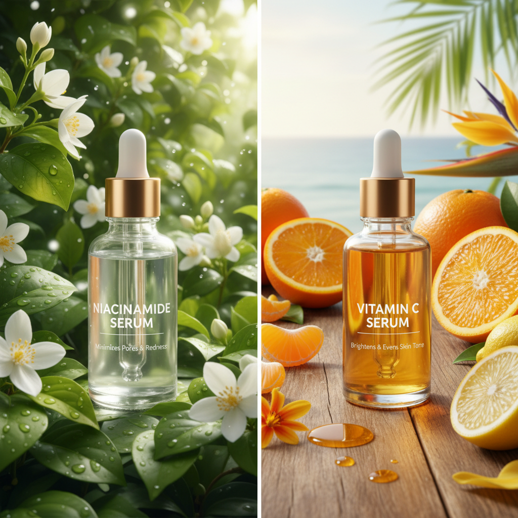 Niacinamide vs Vitamin C: Which Antioxidant Should You Use