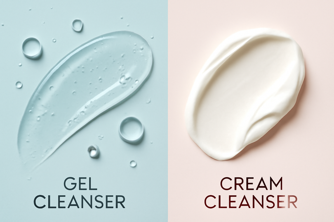 Gel vs Cream Cleanser