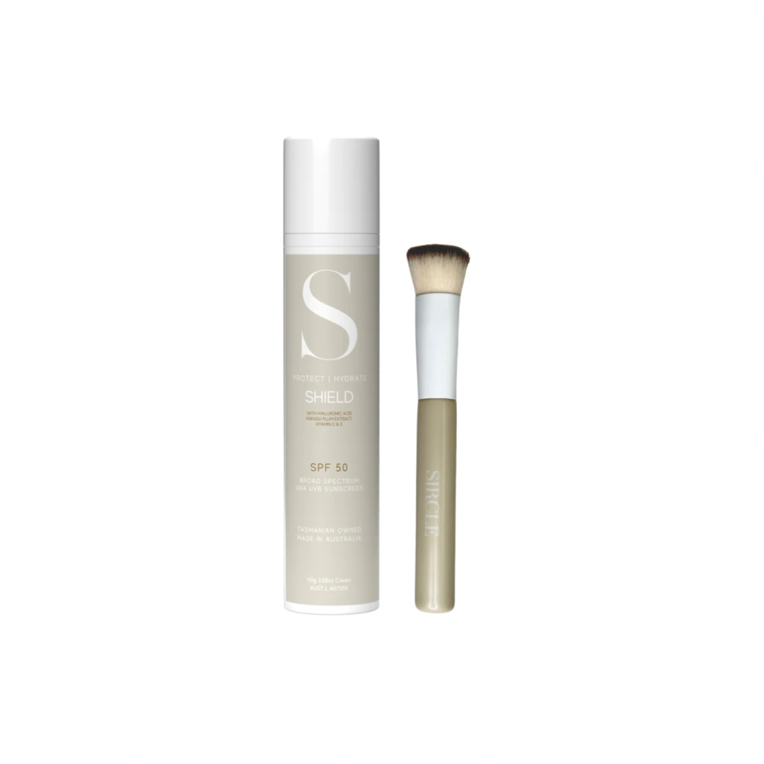SIRCLE SHIELD & Brush - Sheer (Tint 1)